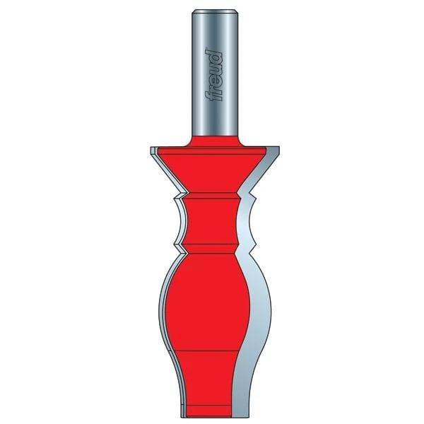 Wide Crown Molding Router Bit System - 1/2" SH - Profile:Upper 3